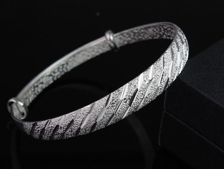 SS11031 S999 silver meteor bracelet